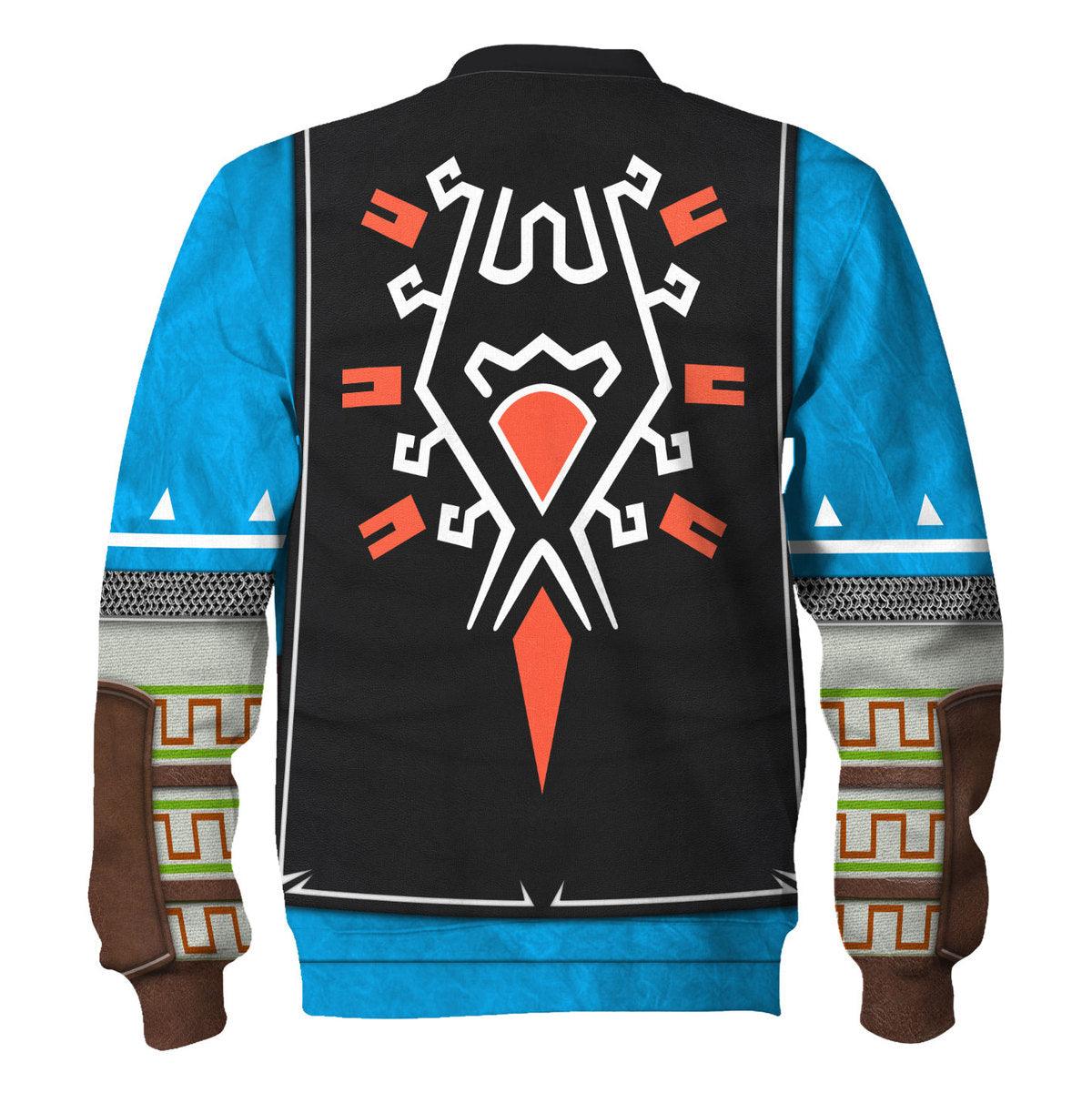 Tears Of The Kingdom Link Champion's Tunic Attire Cosplay Custom Apparel - CustomsPig.com