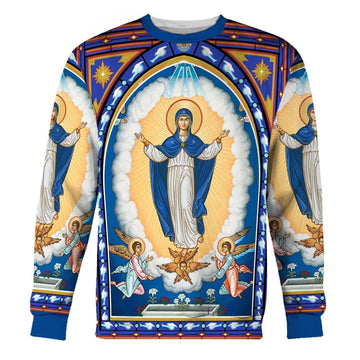 The Assumption of the Virgin Mary Icon Tops - CustomsPig