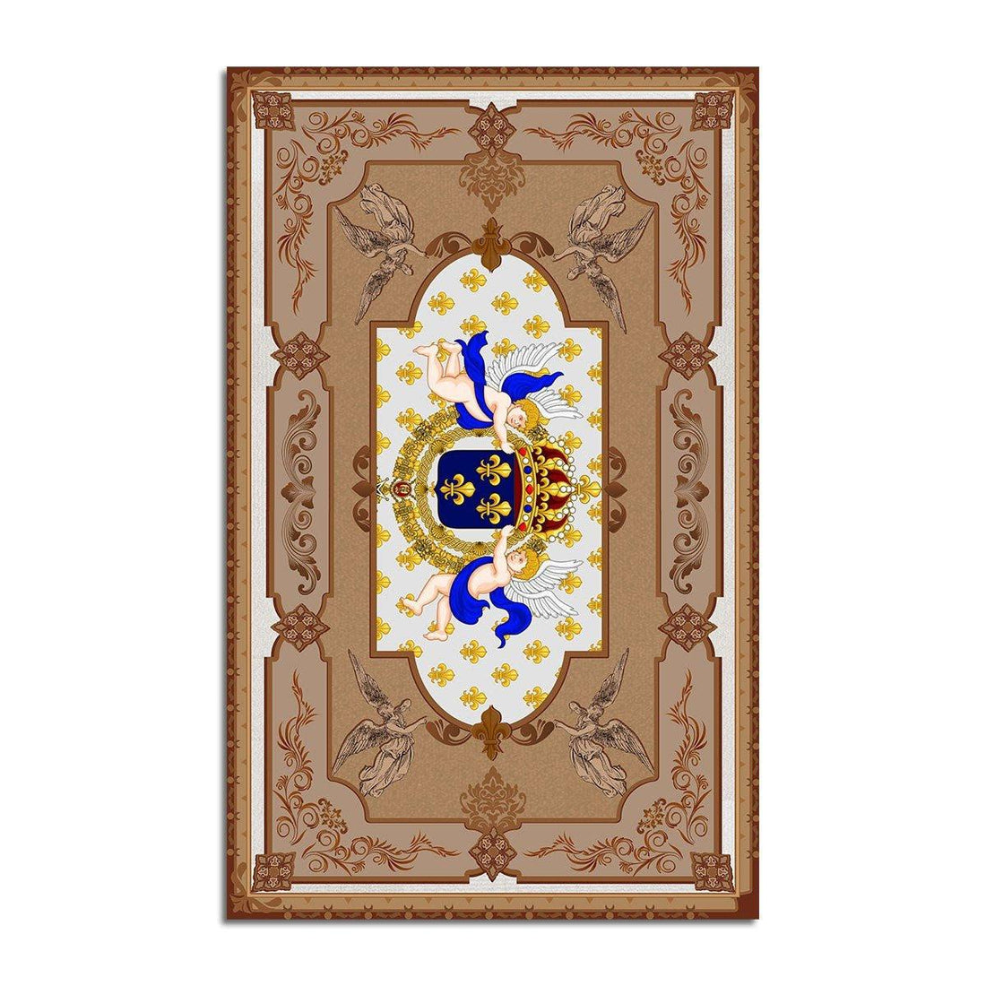 The Royal House of Bourbon Rug - CustomsPig