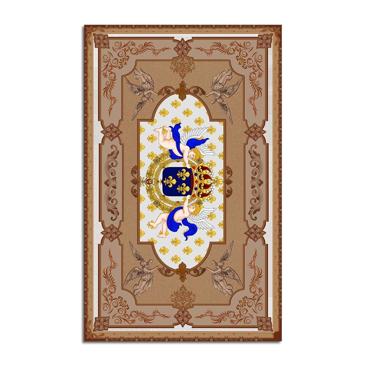The Royal House of Bourbon Rug - CustomsPig