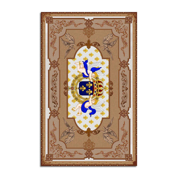 The Royal House of Bourbon Rug - CustomsPig