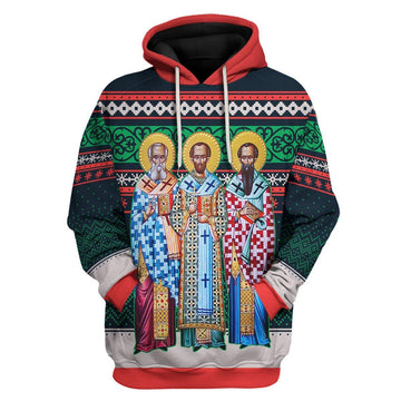 Three Great Hierarchs Hoodie - CustomsPig