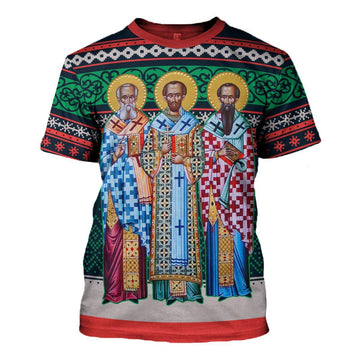 Three Great Hierarchs T-shirt - DucG