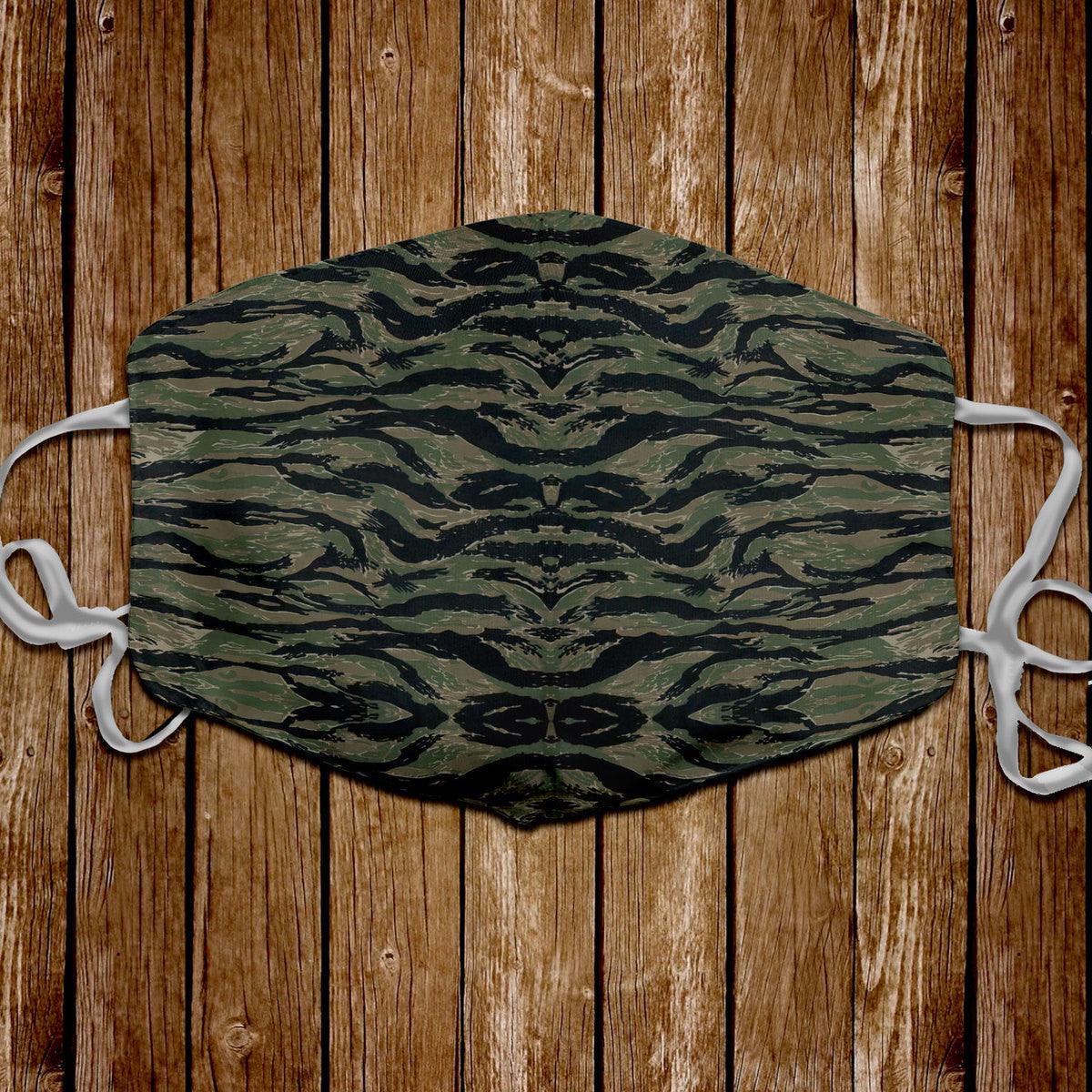 Tigerstripe South Vietnamese Armed Forces Face Mask - DucG