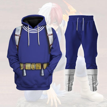 Todoroki My Hero Academia Hoodies T-shirt Sweatpants Apparel - DucG