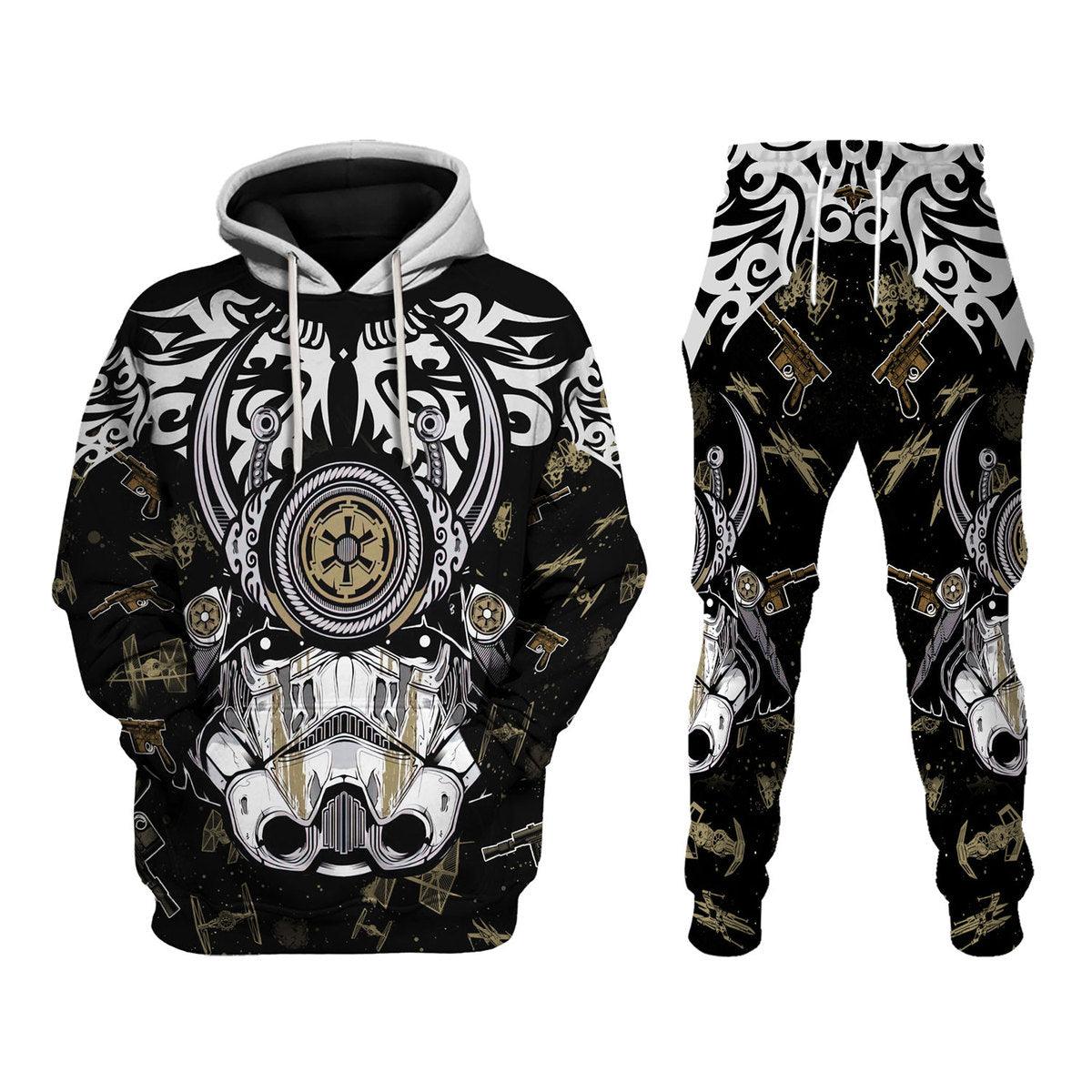 Trooper Samurai T-shirt Hoodie Sweatpants Apparel - Gearhomie.com