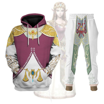 Twilight Princess Attire Unisex Hoodie Sweatshirt T-shirt Sweatpants Cosplay - CustomsPig.com