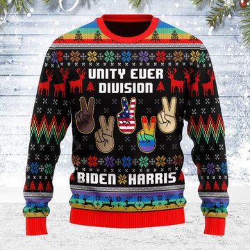 Unity Ever Division Ugly Christmas Sweater - DucG