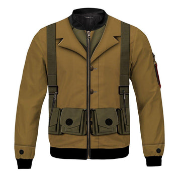 US Army Uniform WW1 Infantryman Bomber Jacket - DucG