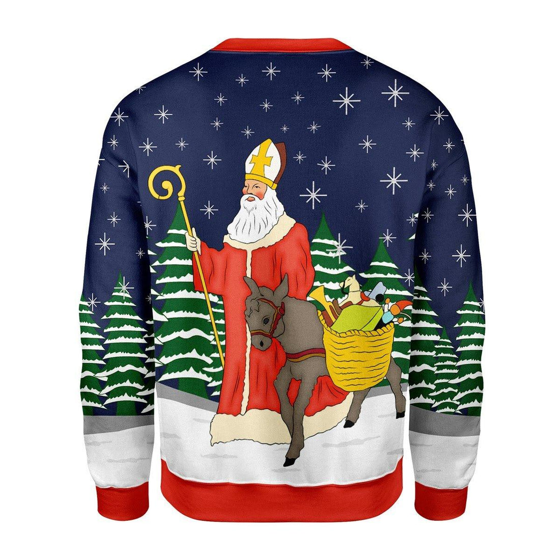 Saint Nicholas Christmas Sweater - CustomsPig