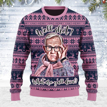 Well Shit Ugly Christmas Sweater - DucG