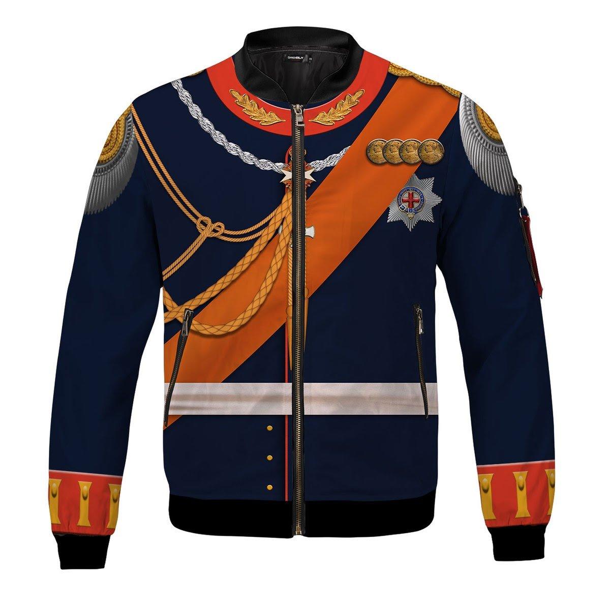 Wilhelm II German Emperor Bomber Jacket - DucG