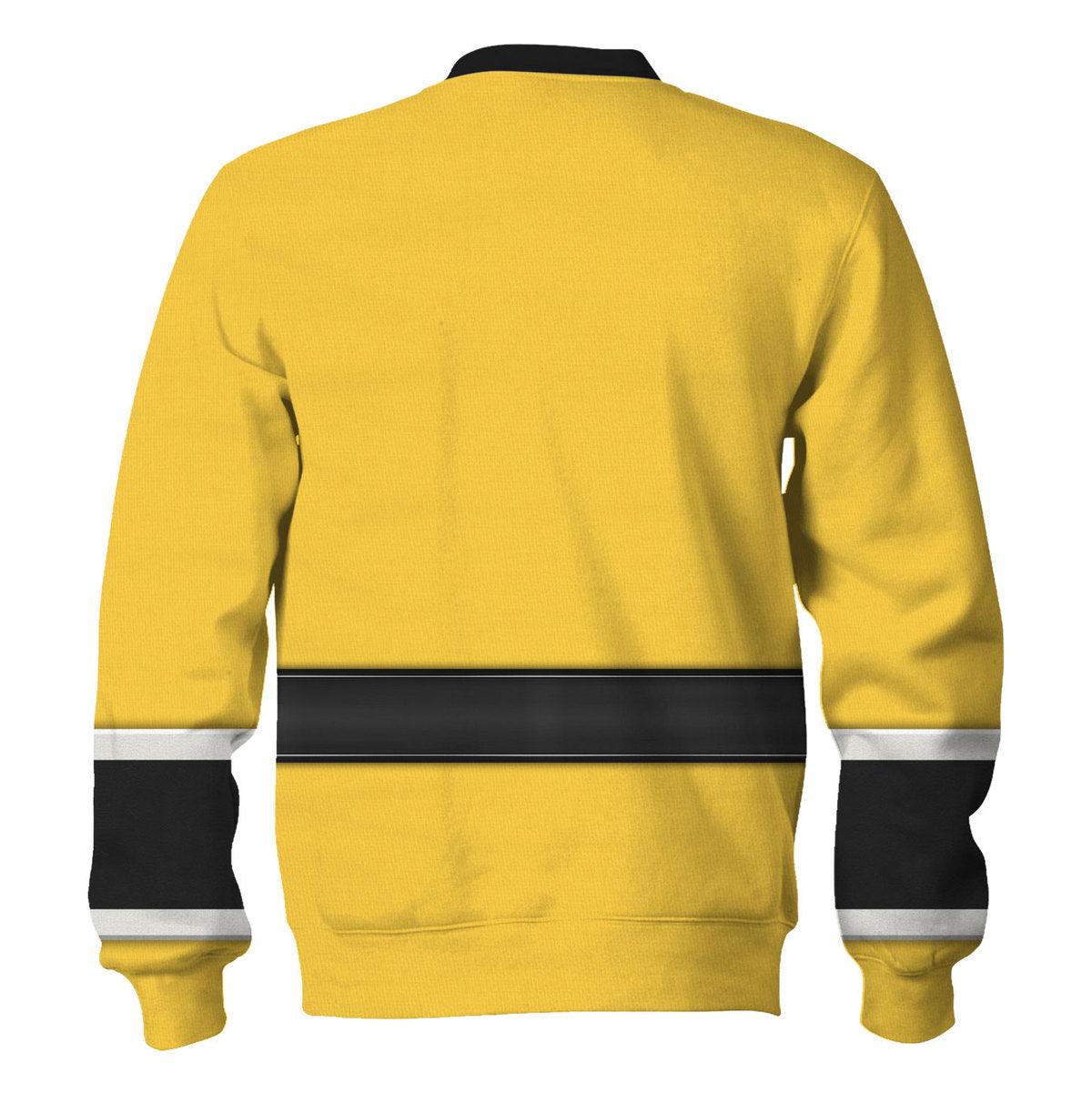 Yellow Tideus Ranger Hoodies Sweatshirt T-shirt Hawaiian Sweatpants - CustomsPig.com