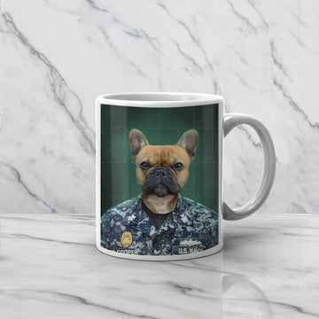 US Navy Army Chef - Custom Pet Mug