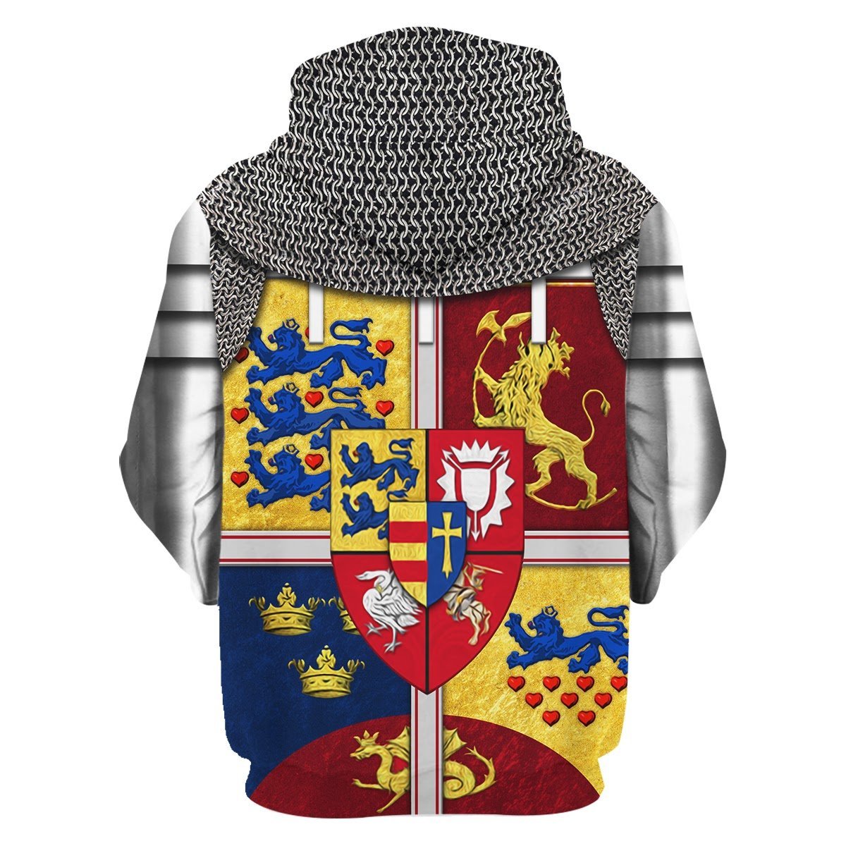 Royal Arms of Scotland Fleece Zip Hoodie