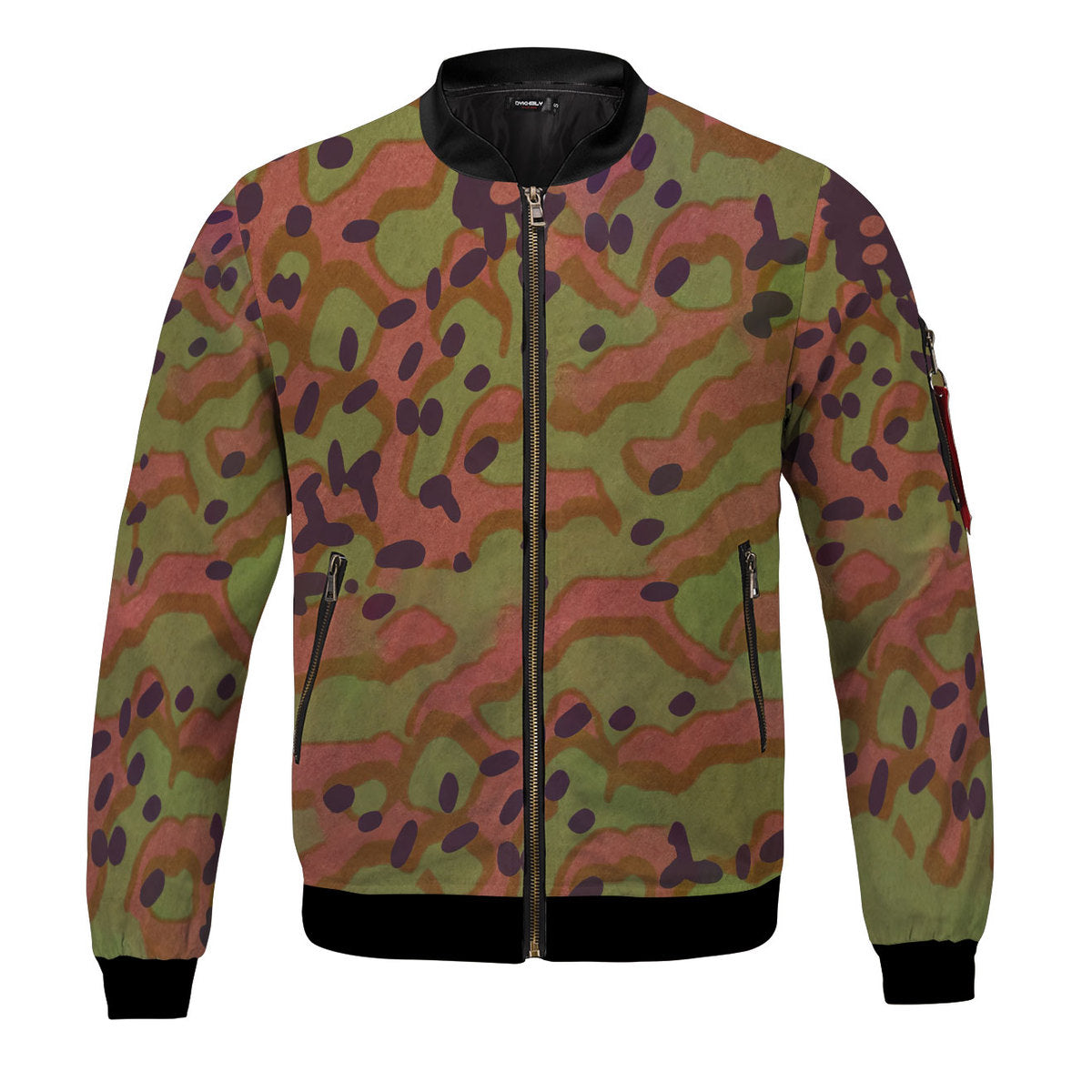 CustomsPig Platanenmuster German World War II Camouflage Patterns Bomber Jacket