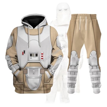 CustomsPig Snowtroopers V1  Costumes Hoodie Sweatshirt T-Shirt Tracksuit