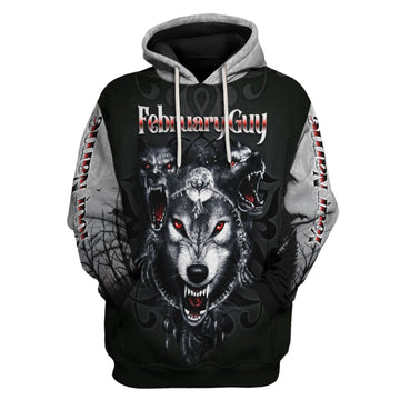 Personalized Tracksuit February Guy All Over Printed