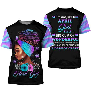 April Girl 3D All Over Printed Clothes DHHA110903 - 2