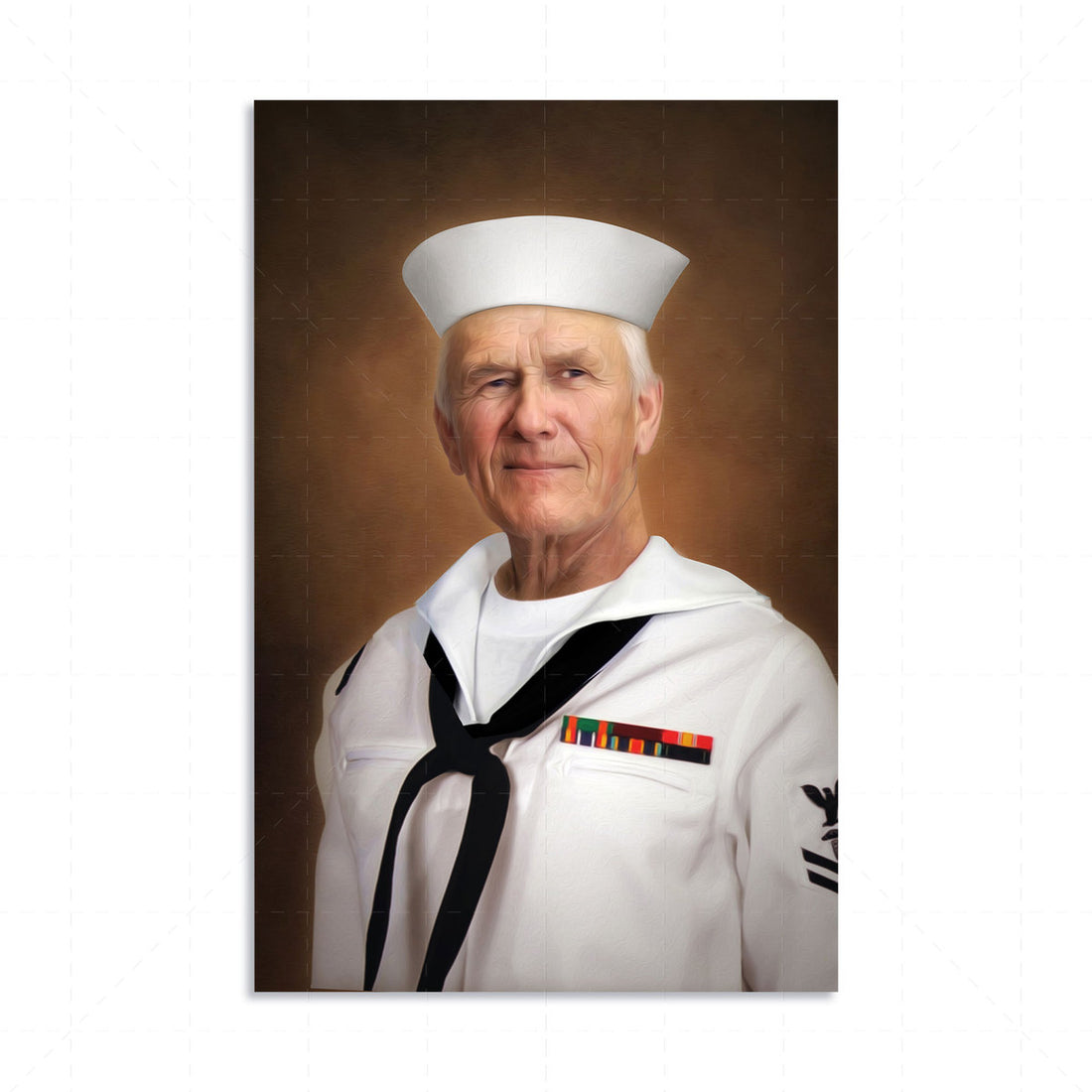 Personalized Canvas Us Navy Enlisted Dress Uniform