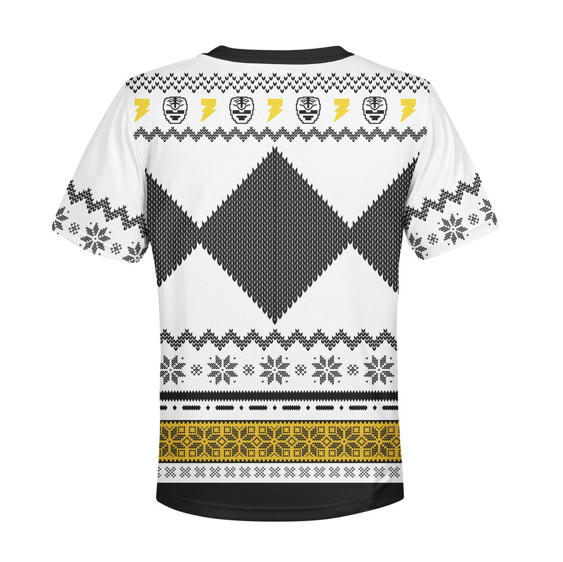 HumansBold White Power Rangers Kid T-Shirt