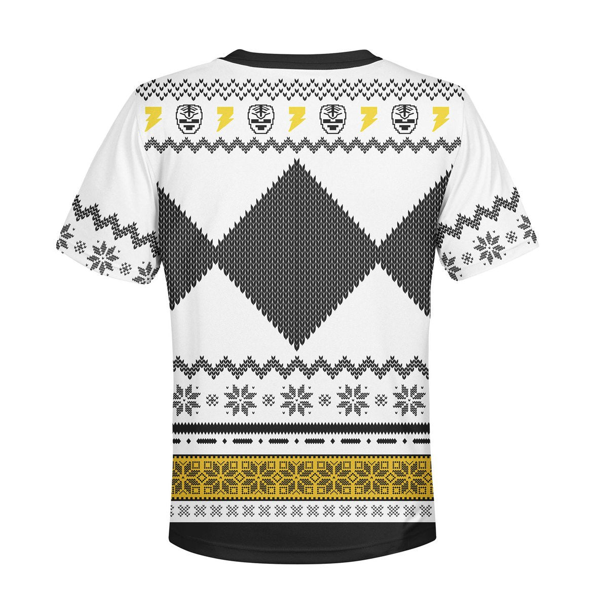 HumansBold White Power Rangers Kid T-Shirt