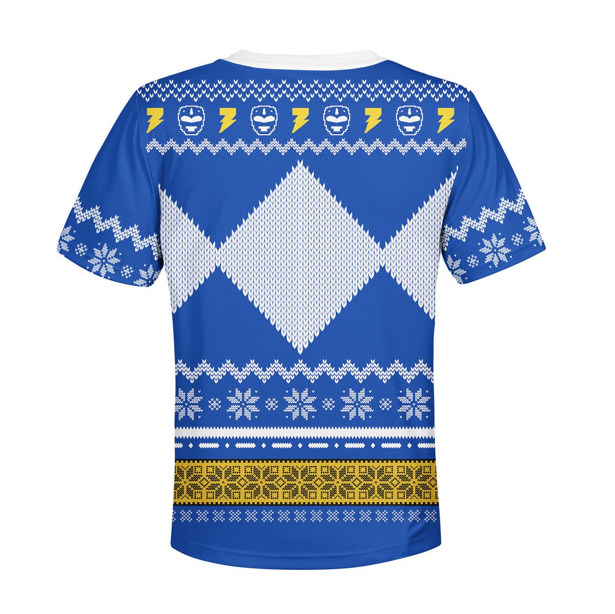 HumansBold Blue Power Rangers Kid T-Shirt