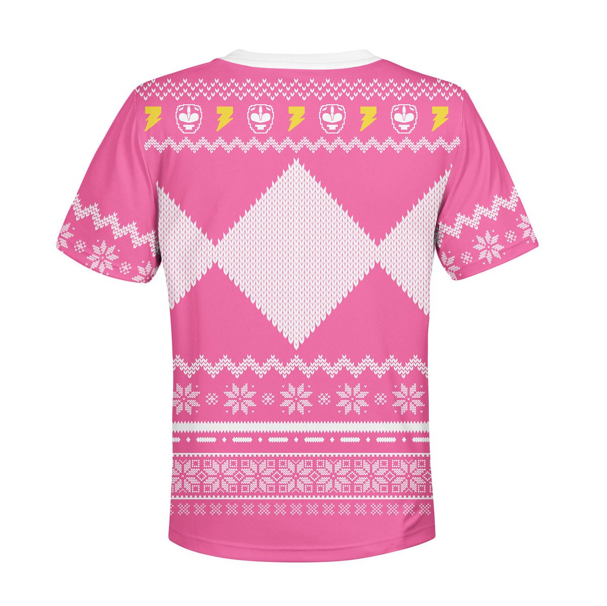 HumansBold Pink Power Rangers Kid T-Shirt