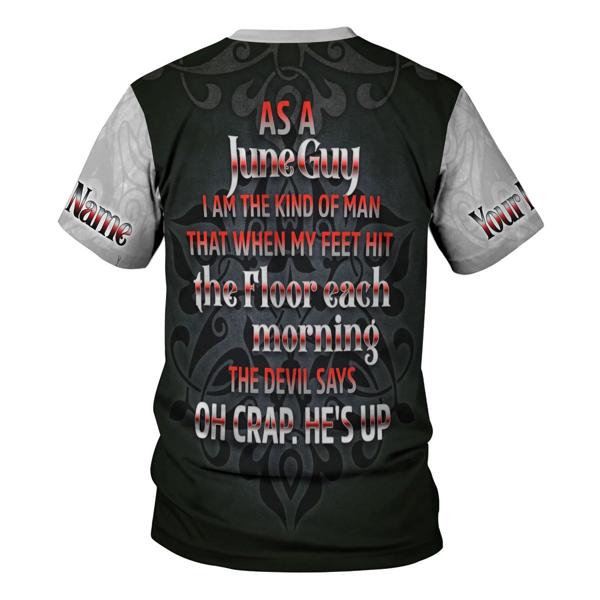 Personalized Tracksuit June Guy All Over Printed