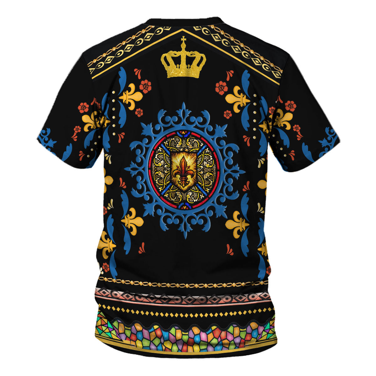 Tracksuit Tops Pullover Sweatshirt Mary Stained Glass 3D Apparel