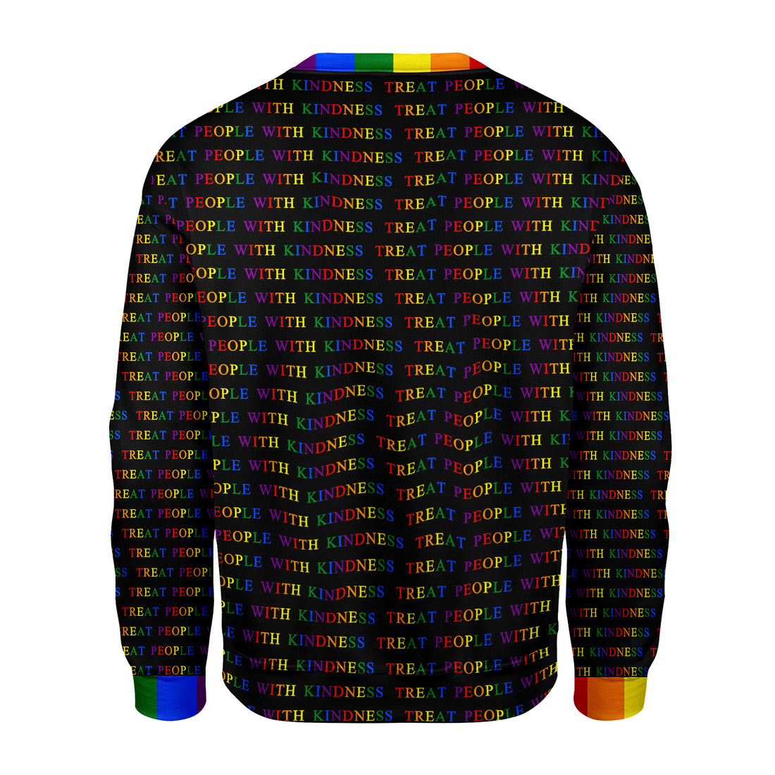 Customspig Christmas Sweater Treat People With Kindness 3D Apparel