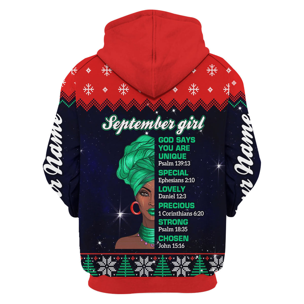 CustomsPig Personalized Tops September Girl All Over Printed