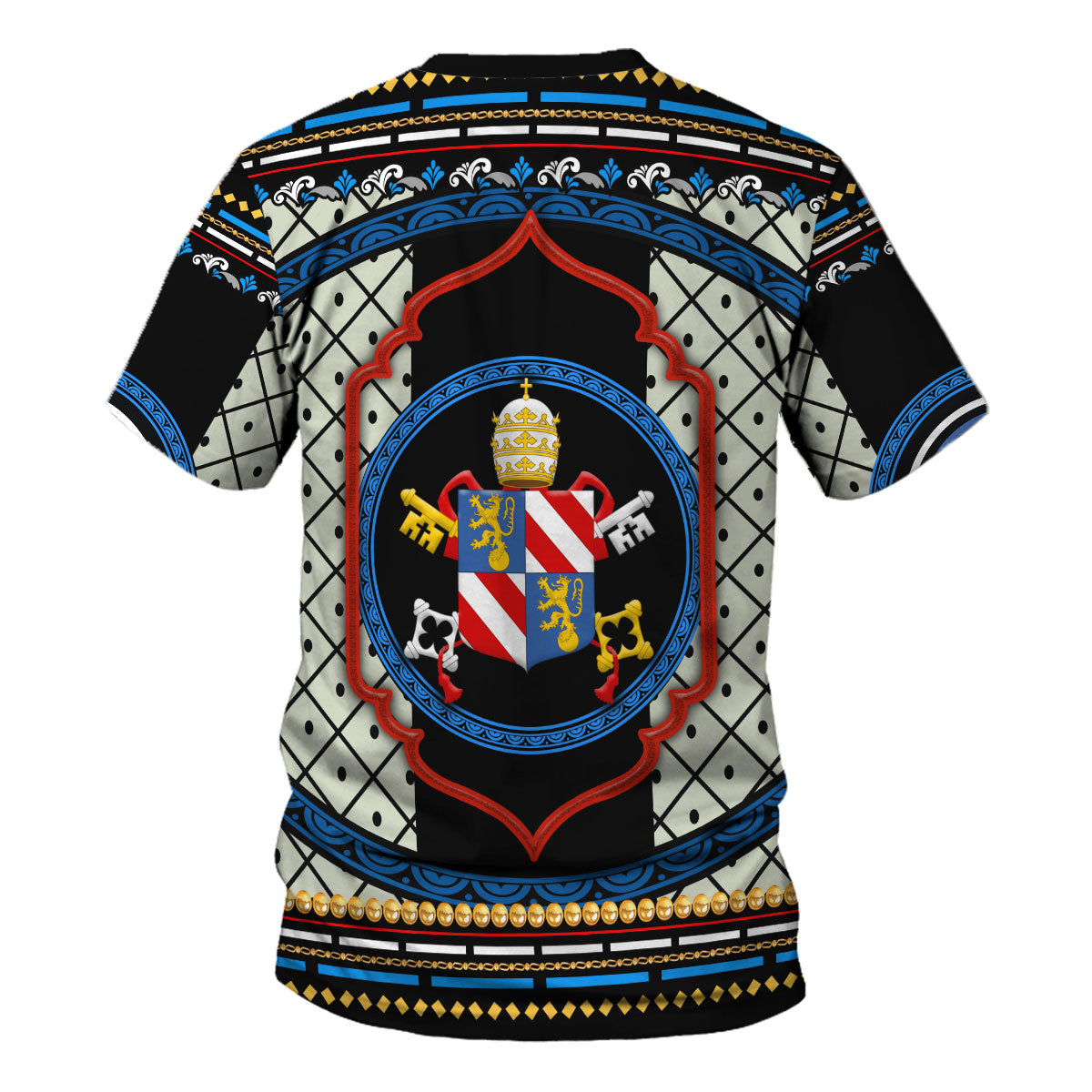 Tracksuit Tops Pullover Sweatshirt Pope Pius X Stained Glass 3D Apparel
