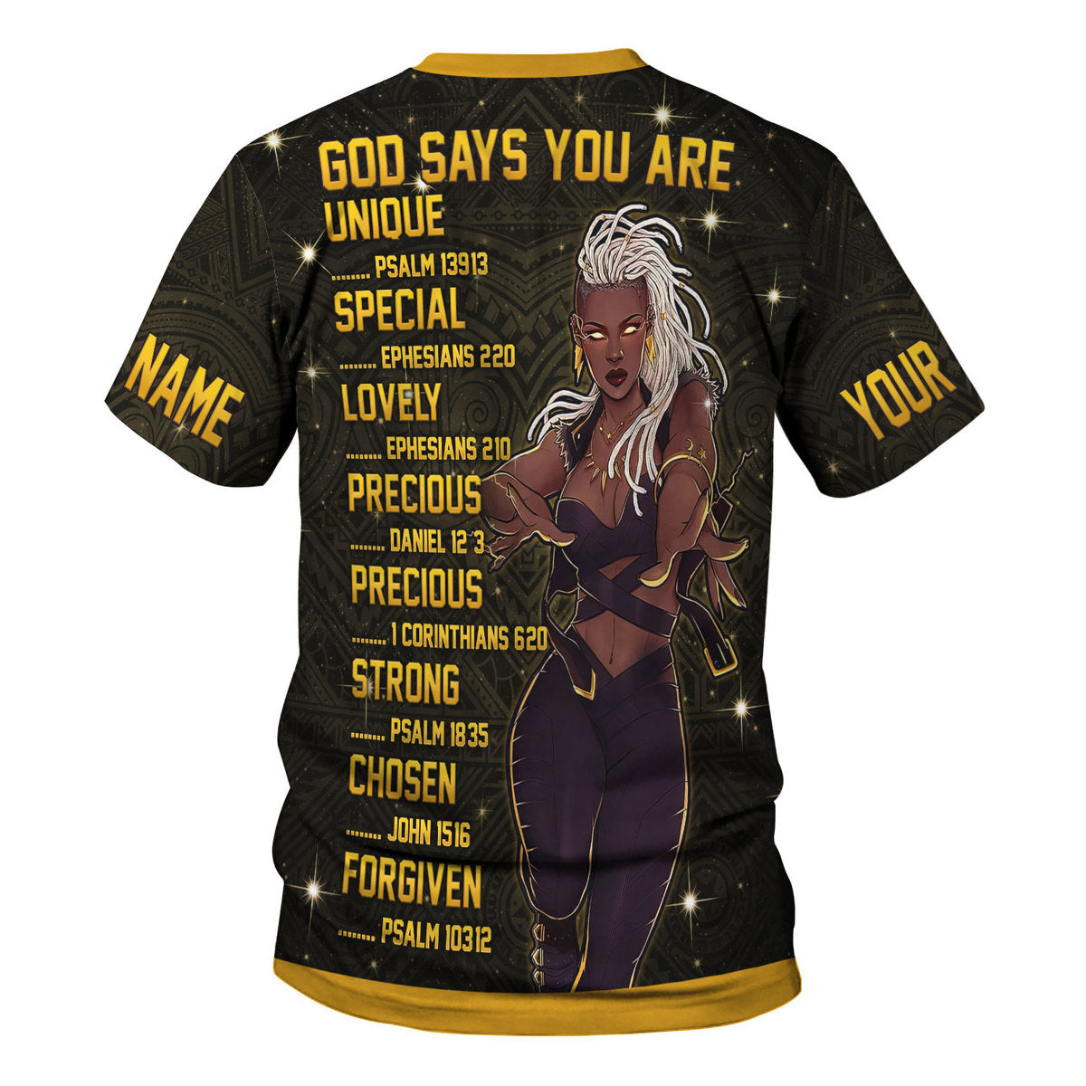 Customspig Personalized T-Shirt  December Girl All Over Printed