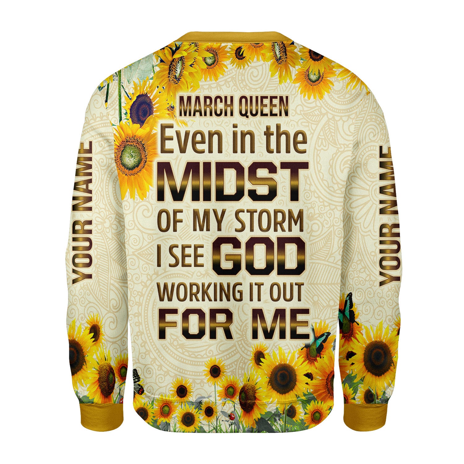 CustomsPig Personalized Tops March Queen All Over Printed