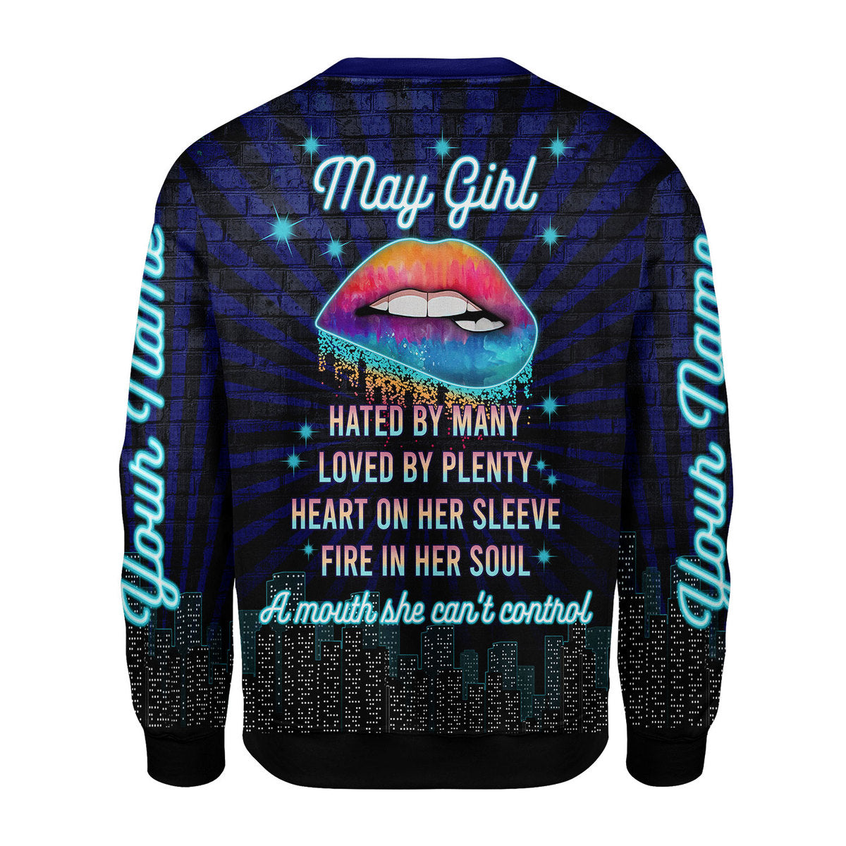 CustomsPig Personalized Tops May Girl All Over Printed