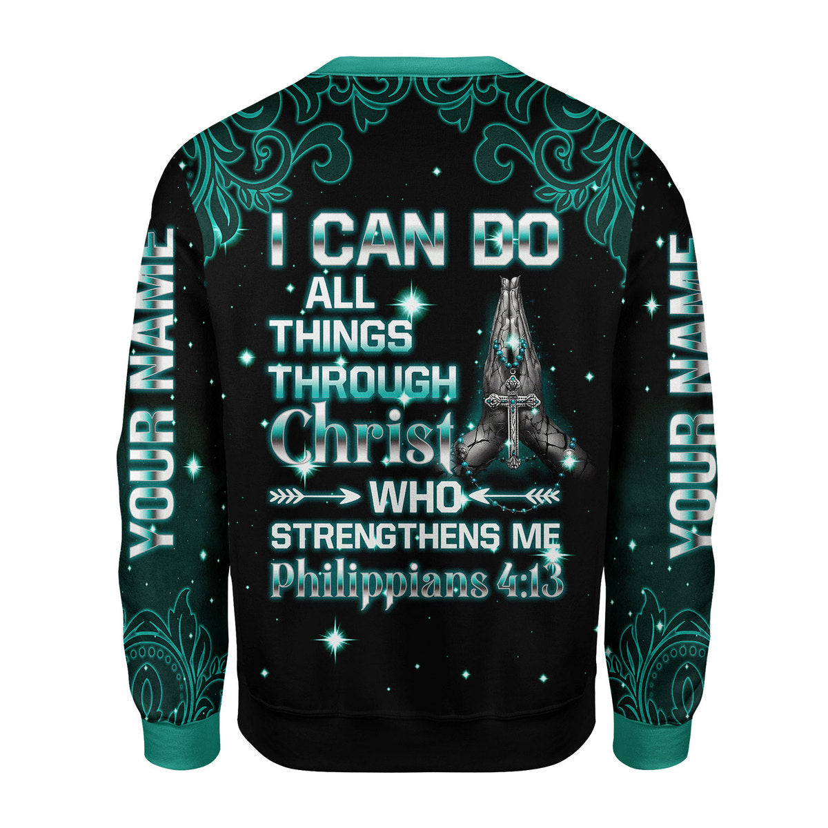 CustomsPig Personalized Ugly Sweater September Guy All Over Printed