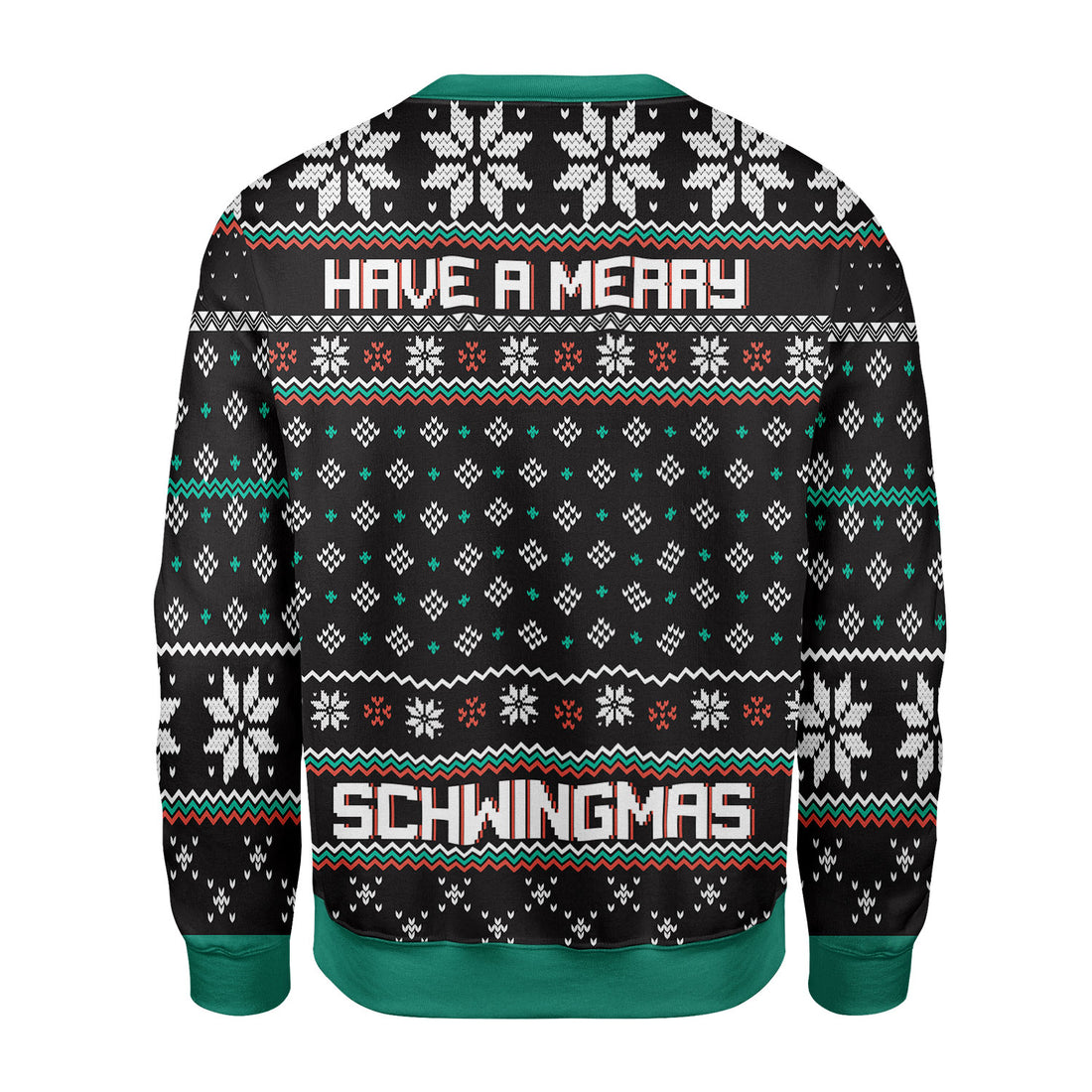 Customspig Christmas Sweater Have A Merry Schwingmas 3D Apparel