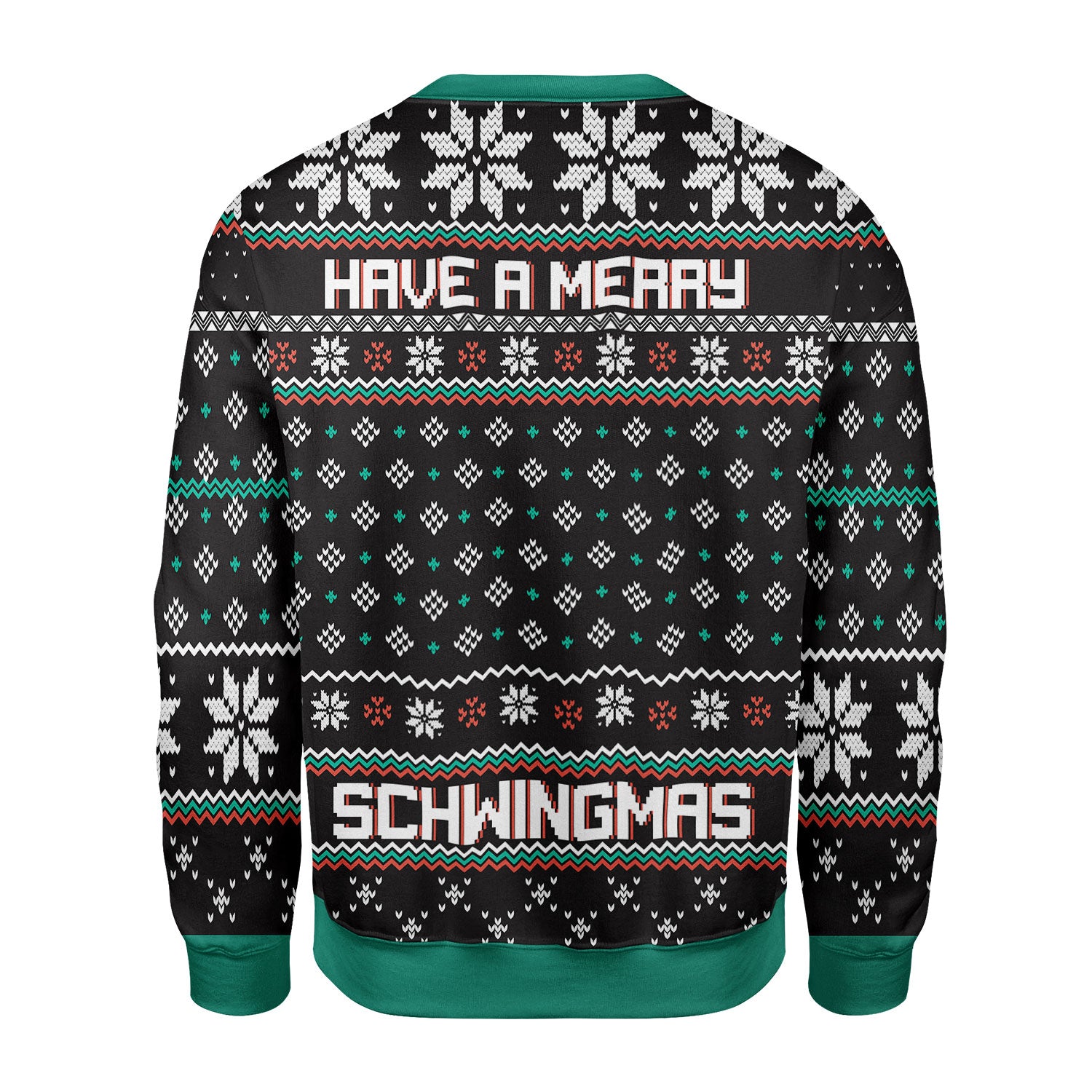 Customspig Christmas Sweater Have A Merry Schwingmas 3D Apparel