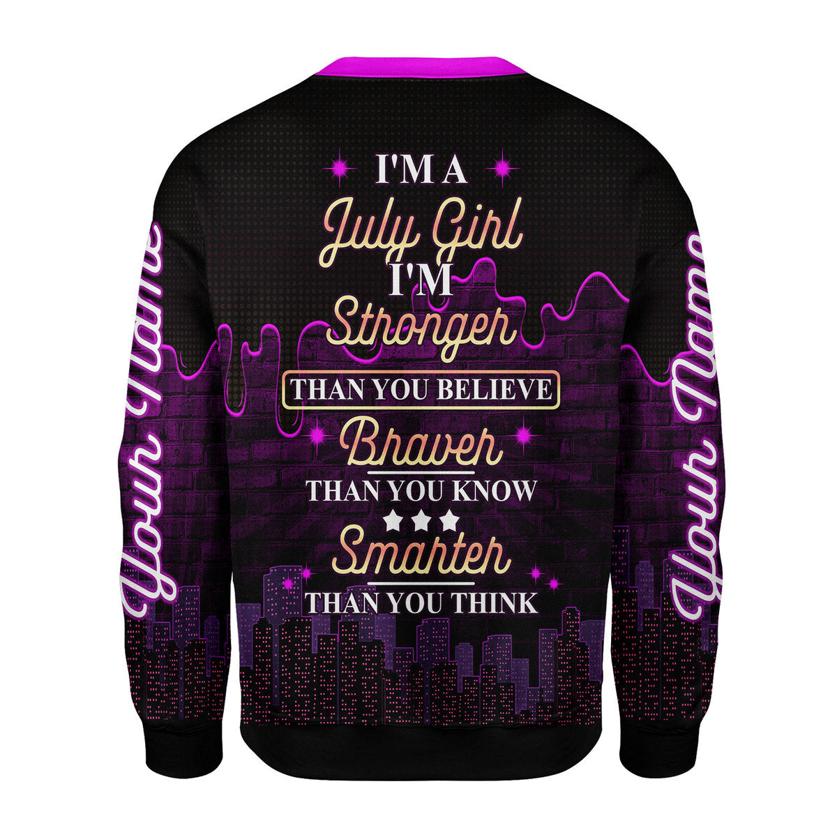 Personalized Tracksuit I'm A July Girl All Over Printed