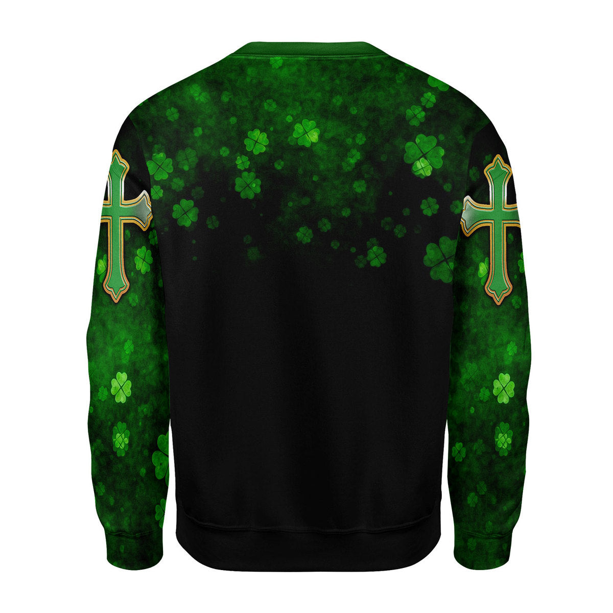 Customspig Tops Pullover Sweatshirt I Don't Need Luck I've Got Jesus
