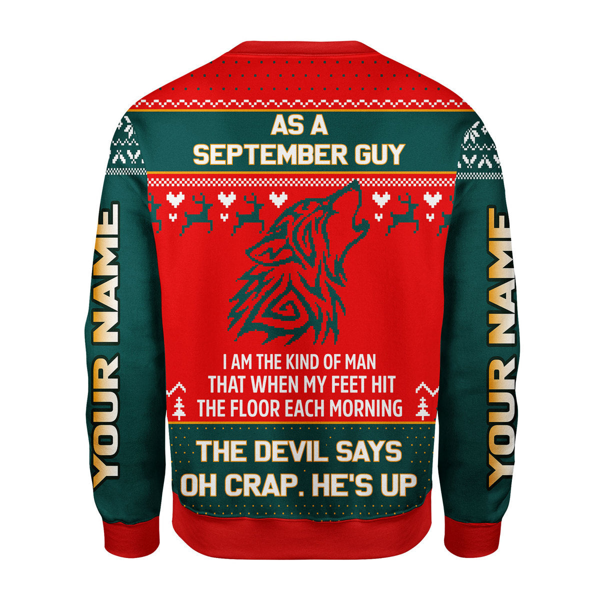 CustomsPig Personalized Tops September Guy All Over Printed