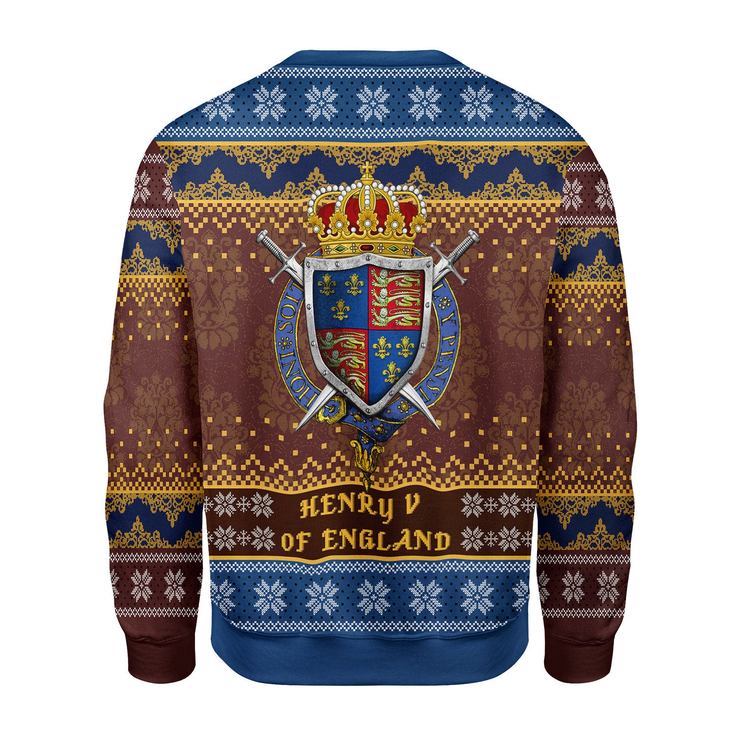 Customspig Christmas Sweater Henry V 3D Apparel