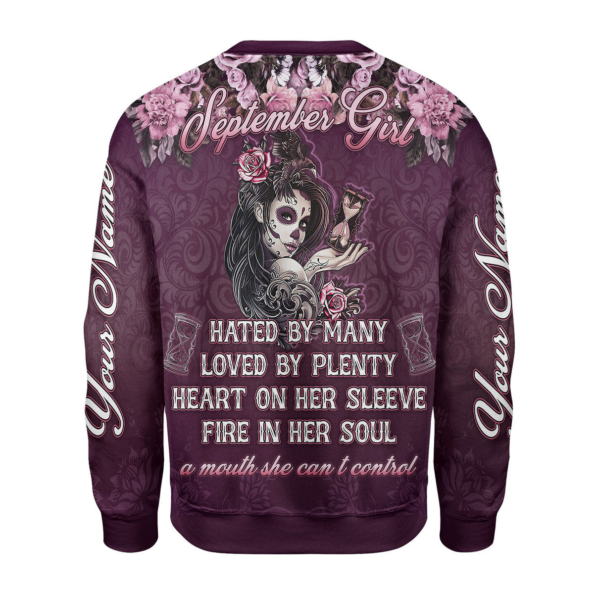 Customspig Personalized Tops September Girl All Over Printed