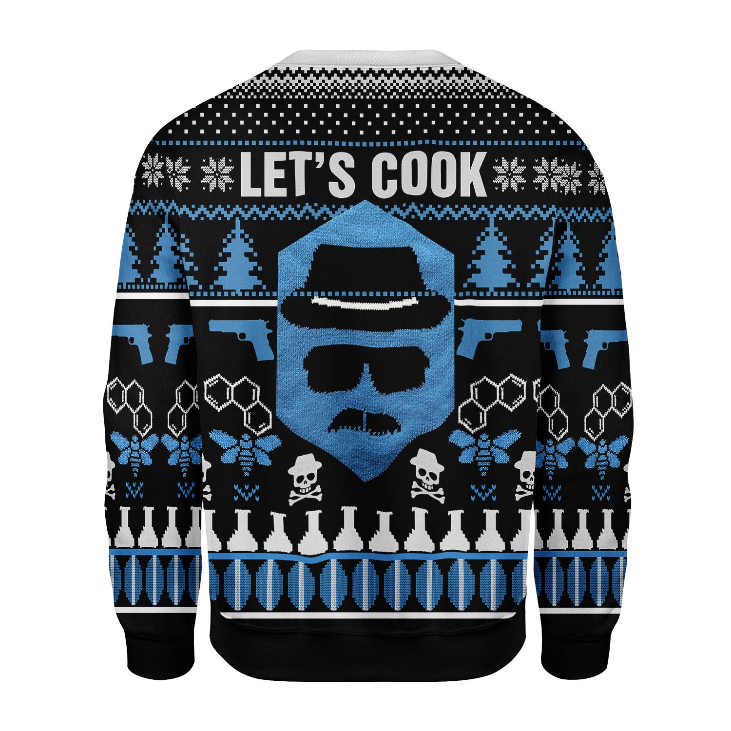 Customspig Christmas Sweater Let's Cook 3D Apparel