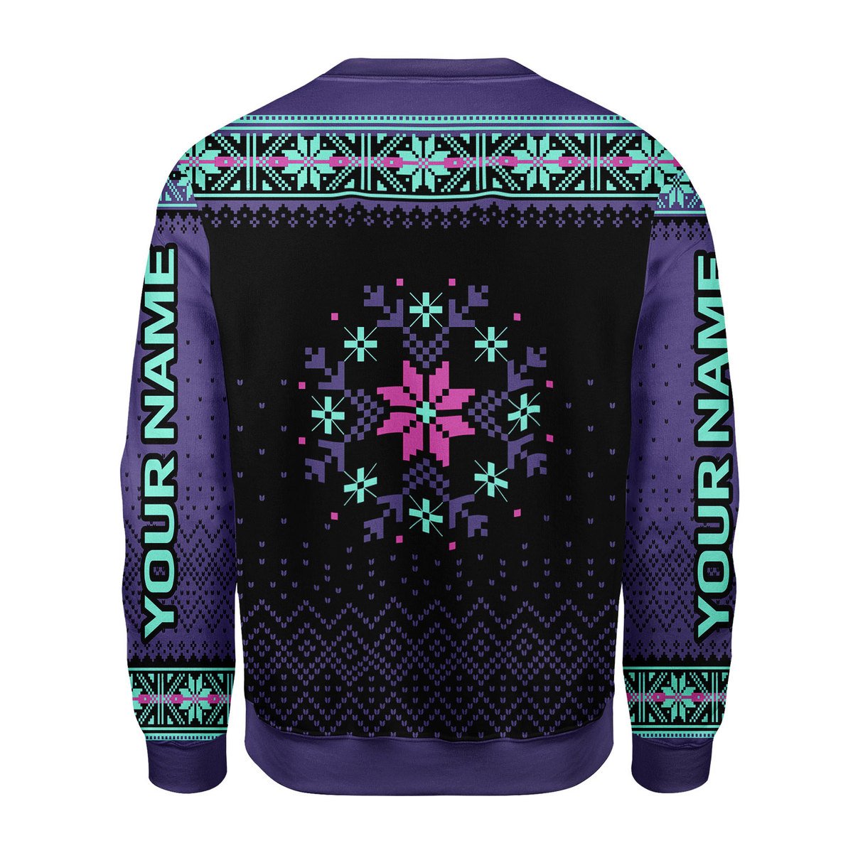 CustomsPig Personalized Ugly Sweater September Girl All Over Printed