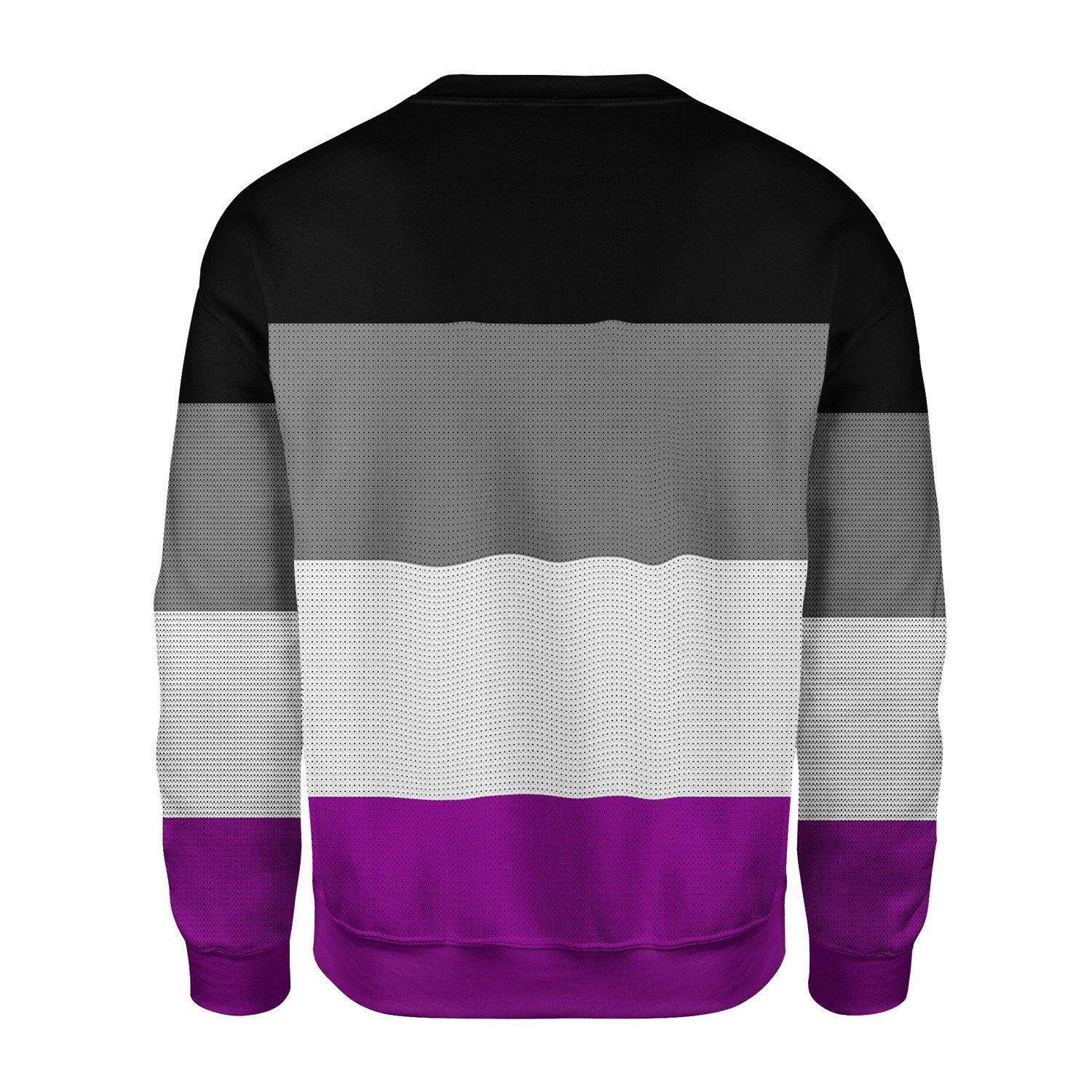 Customspig Christmas Sweater Asexual Pride Flag 3D Apparel