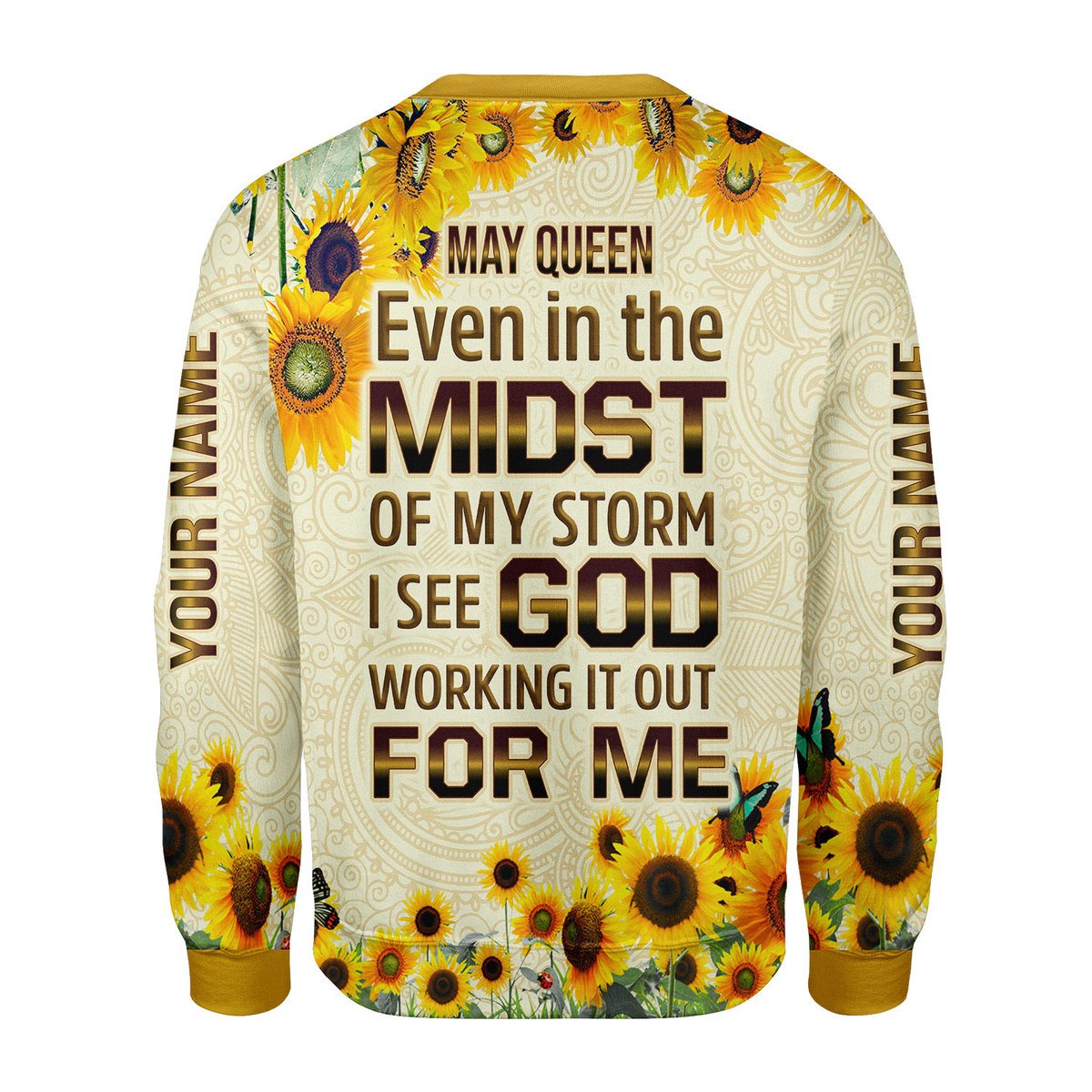 Personalized Tracksuit May Queen All Over Printed