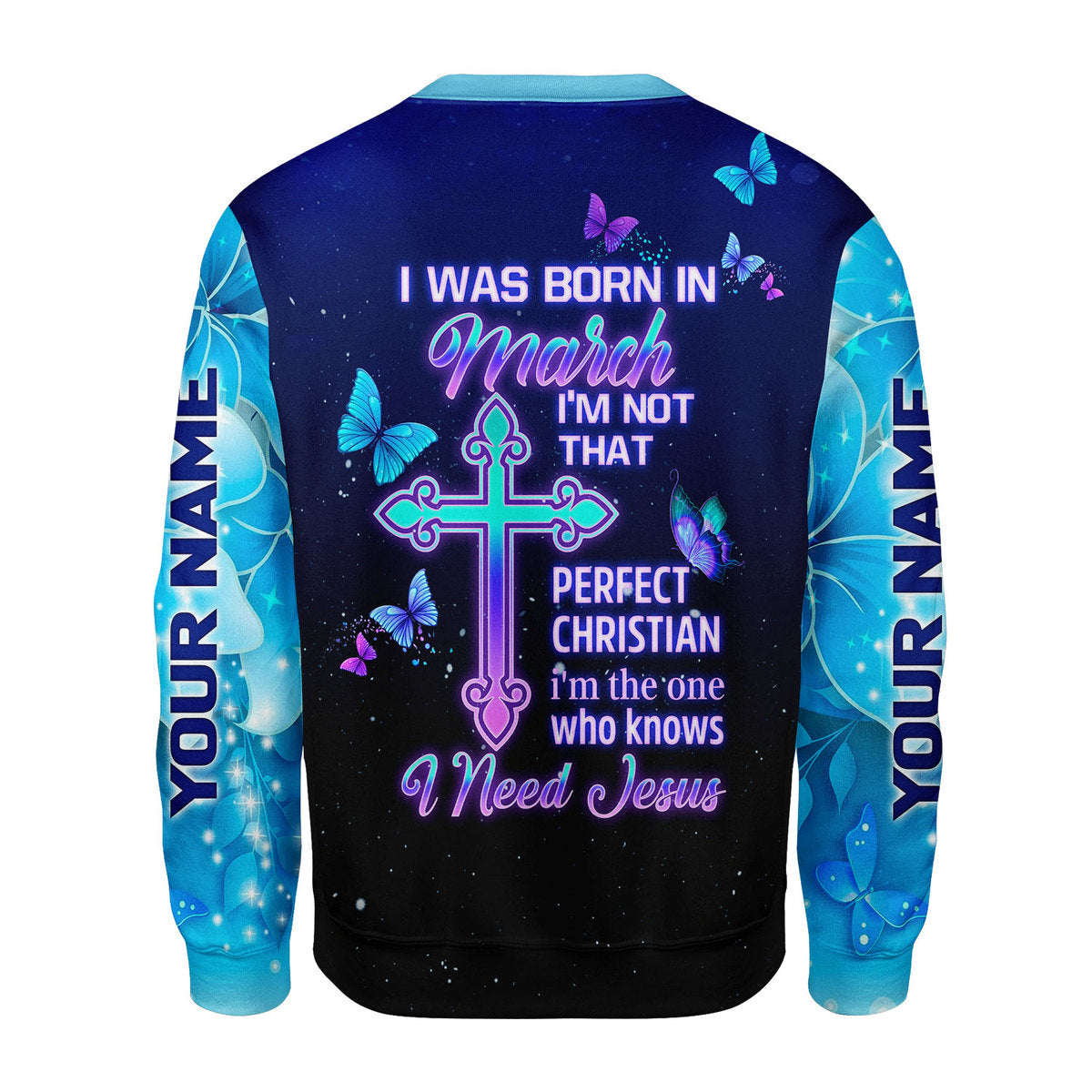 CustomsPig Personalized Tops March Girl All Over Printed