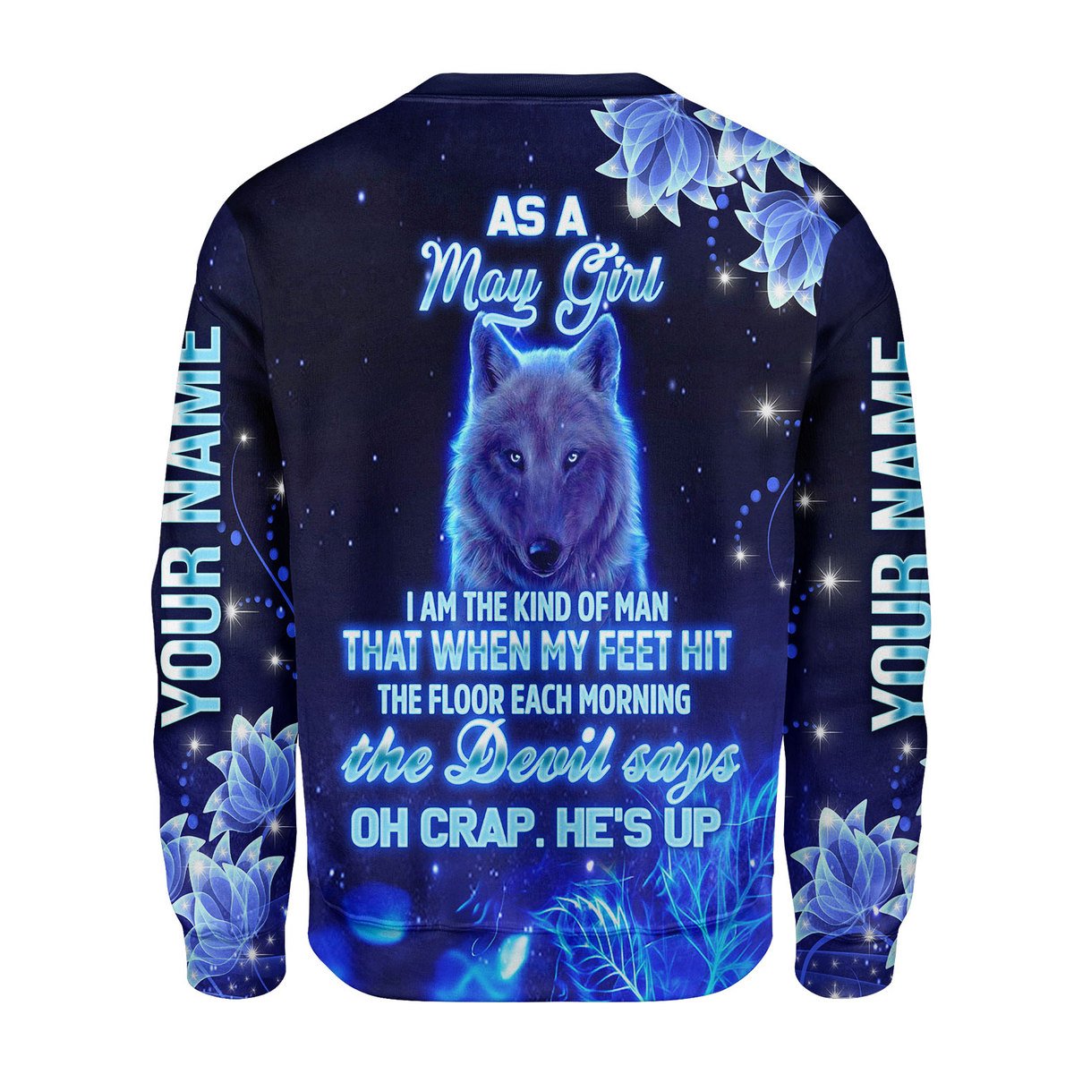 Personalized Tracksuit May Girl All Over Printed